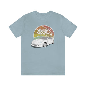 Gen 7 Toyota Celica Retro Sports Car Classic Graphic T shirt