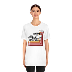 Toyota Landcruiser FJ40 Vintage Retro Off Road 4x4 Graphic Tee Shirt