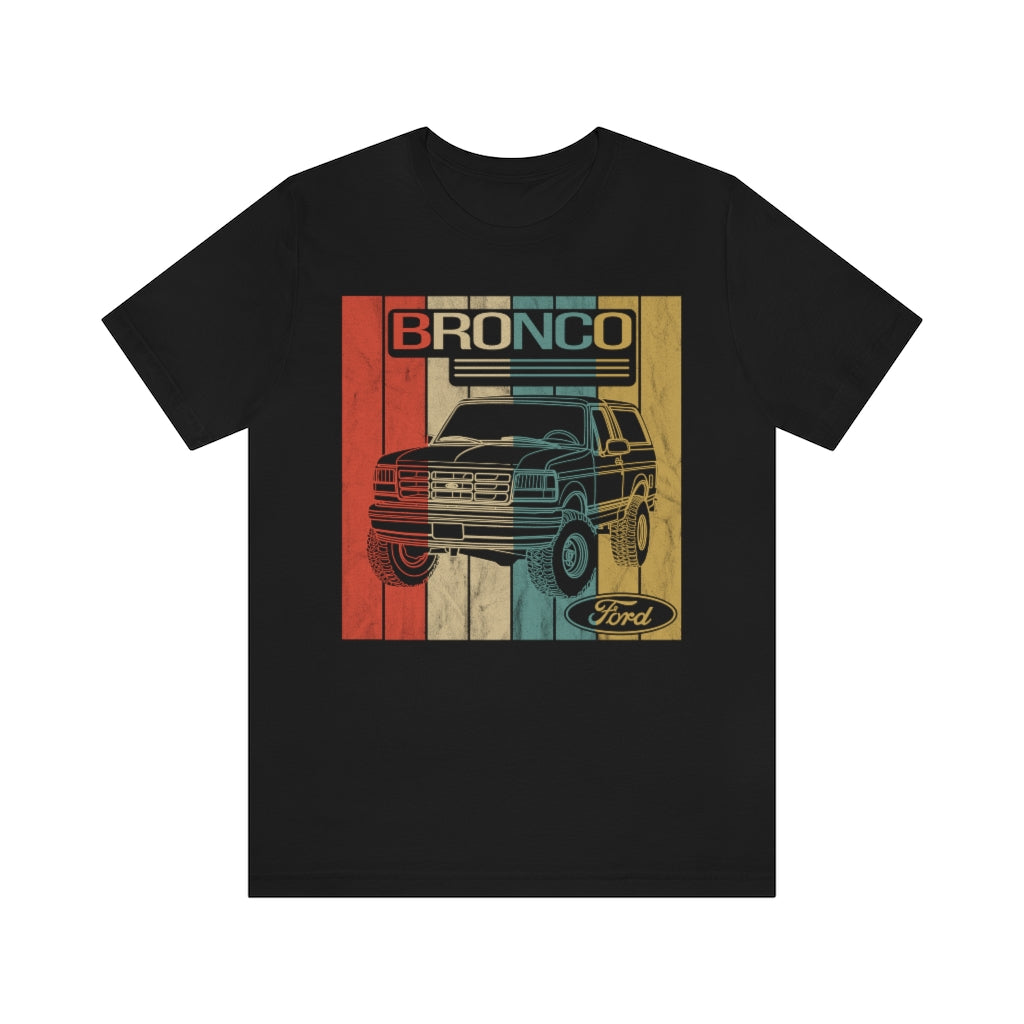 1995 Ford Bronco 4x4 Classic Off Road Custom Graphic T-Shirt