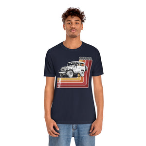 Toyota Landcruiser FJ40 Vintage Retro Off Road 4x4 Graphic Tee Shirt