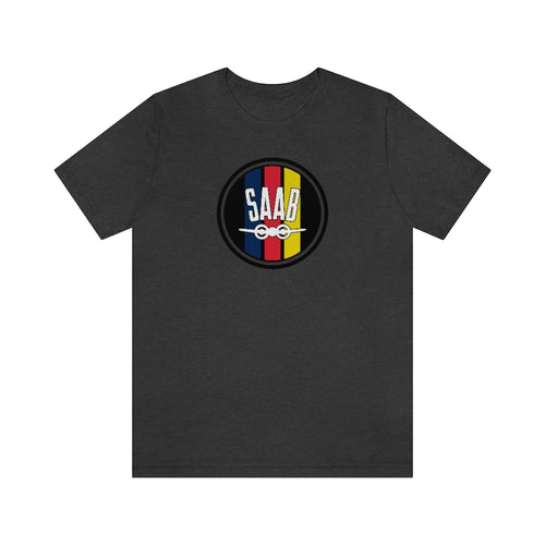 Retro Saab Logo Graphic Car Tee Shirt