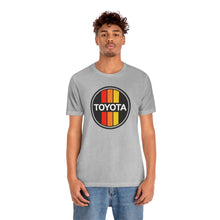 Retro Toyota Logo Japanese Stripes T-Shirt